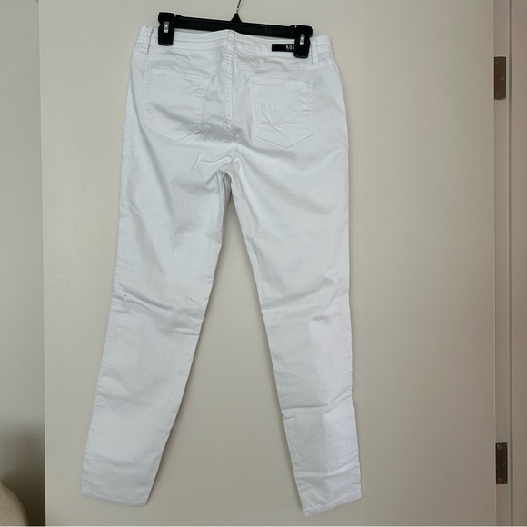 KUT from the Kloth Donna Ankle Skinny Jeans White - Picture 7 of 9